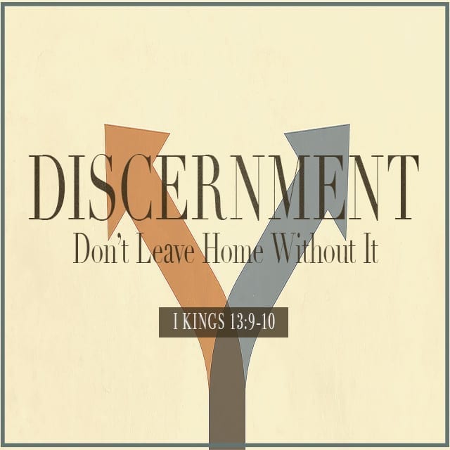 Discernment: Don’t Leave Home Without It - 8:30am (CD)