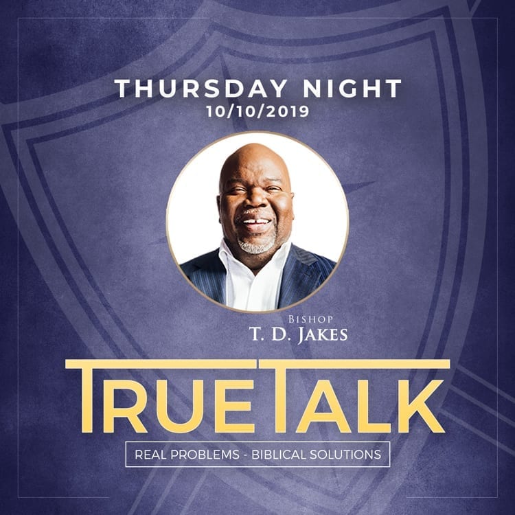 Capacity Reimagine 2019 - TrueTalk - Bishop T. D. Jakes (CD)